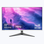 Zebronics Zeb EA320 32 Inch LED Curved Computer Monitor Full HD with VGA/HDMI/Display Ports- White